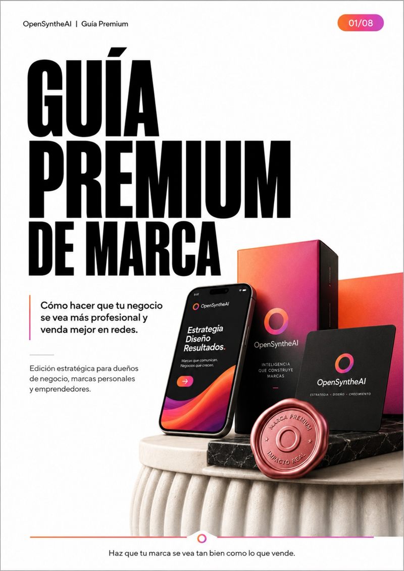 Portada de la guía de OpenSyntheAI: Guía Premium de Marca